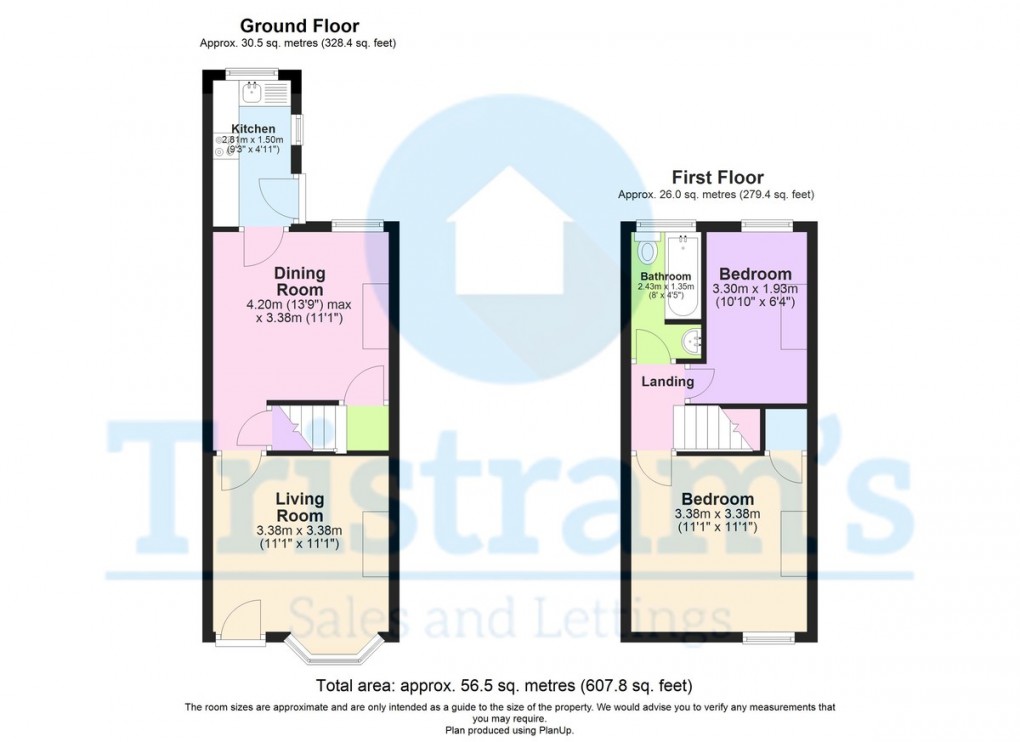 Floorplan for Sneinton, Nottingham, JP LETTINGS