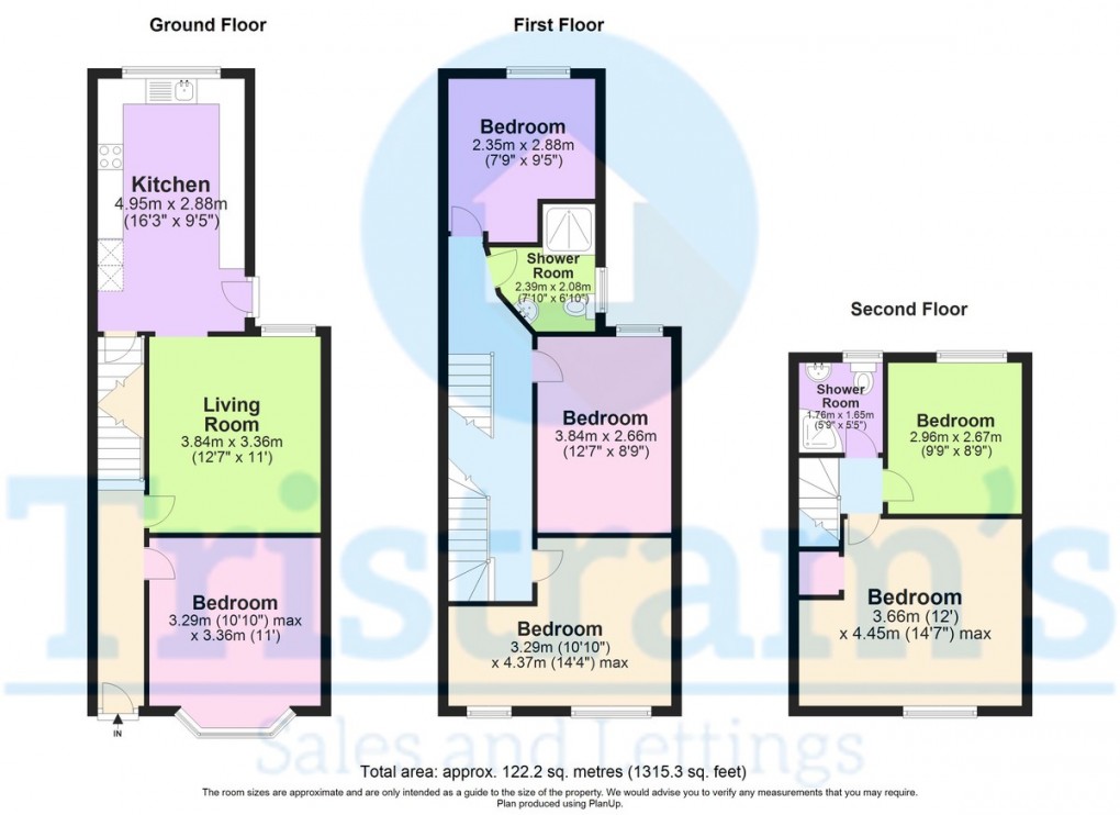 Floorplan for Lenton Boulevard, Lenton