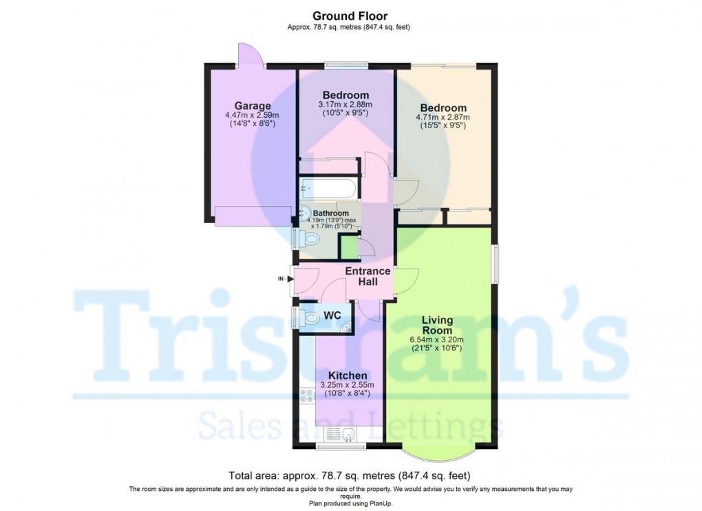Floorplan for West Bridgford, Nottingham, JP LETTINGS