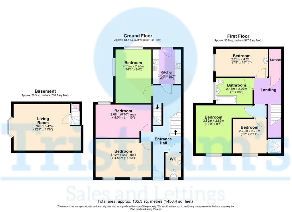 Floorplan for £600 VOUCHER FOR FREE IF YOU SIGN UP BEFORE APRIL 2025! Ashbourne Street, Lenton