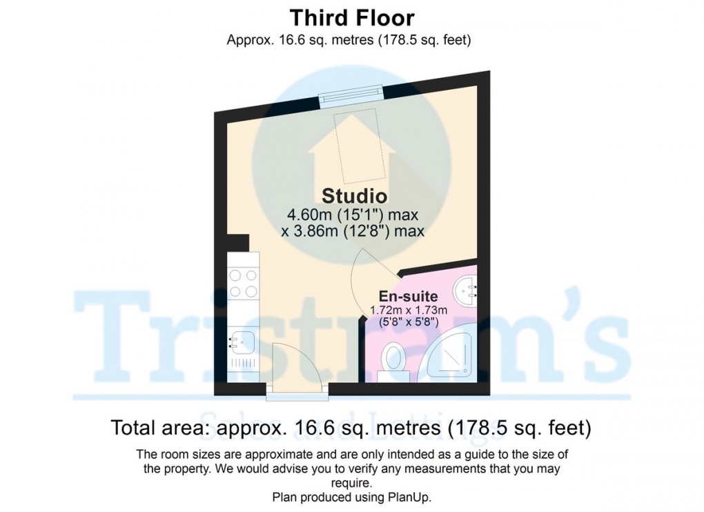 Floorplan for C26, Zephyr Building, City Centre