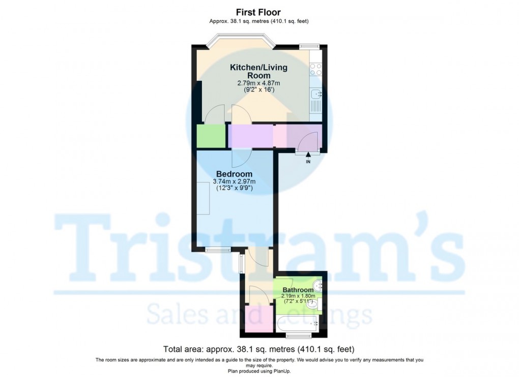 Floorplan for Burford Road, Nottingham