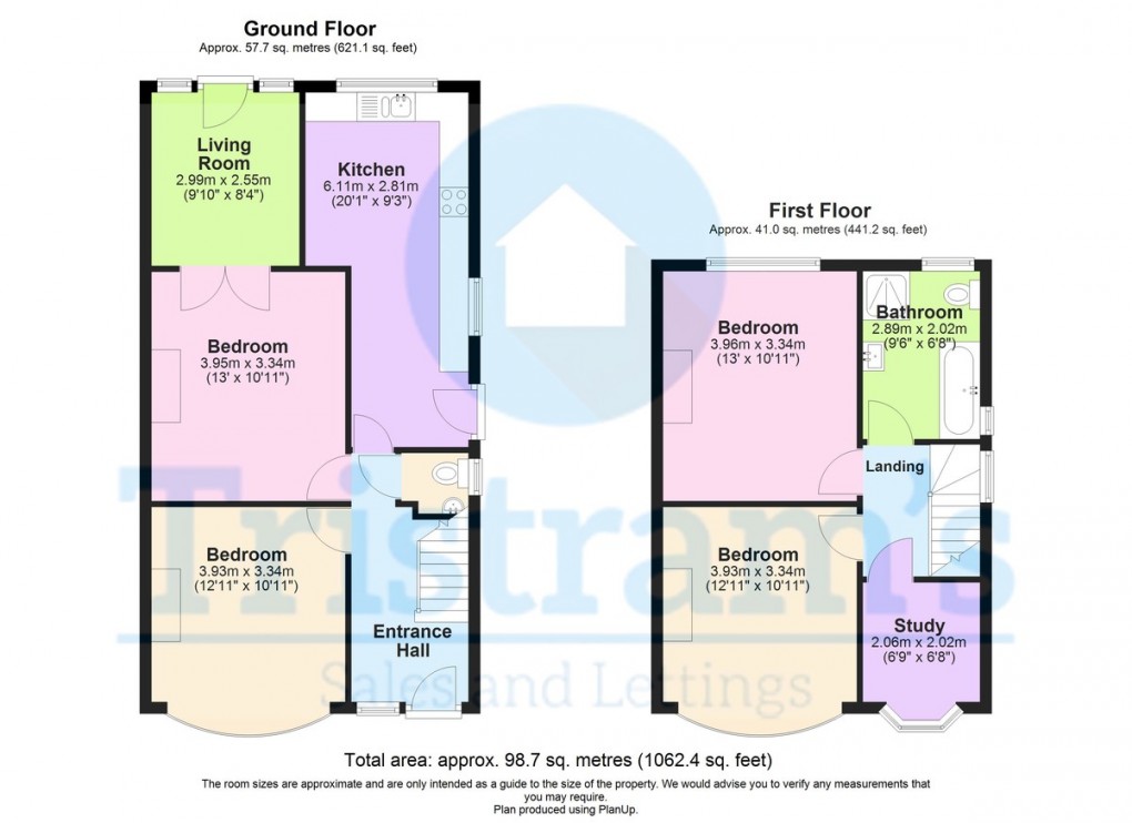 Floorplan for Ranelagh Grove, Wollaton