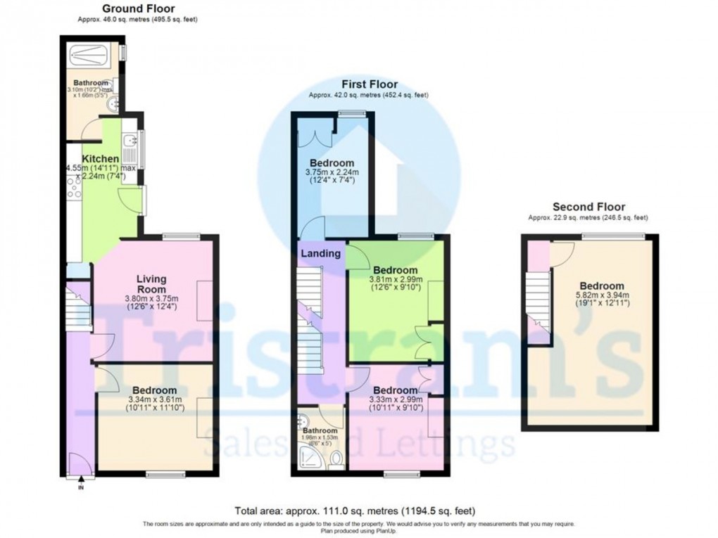 Floorplan for Watkin Street, City Centre