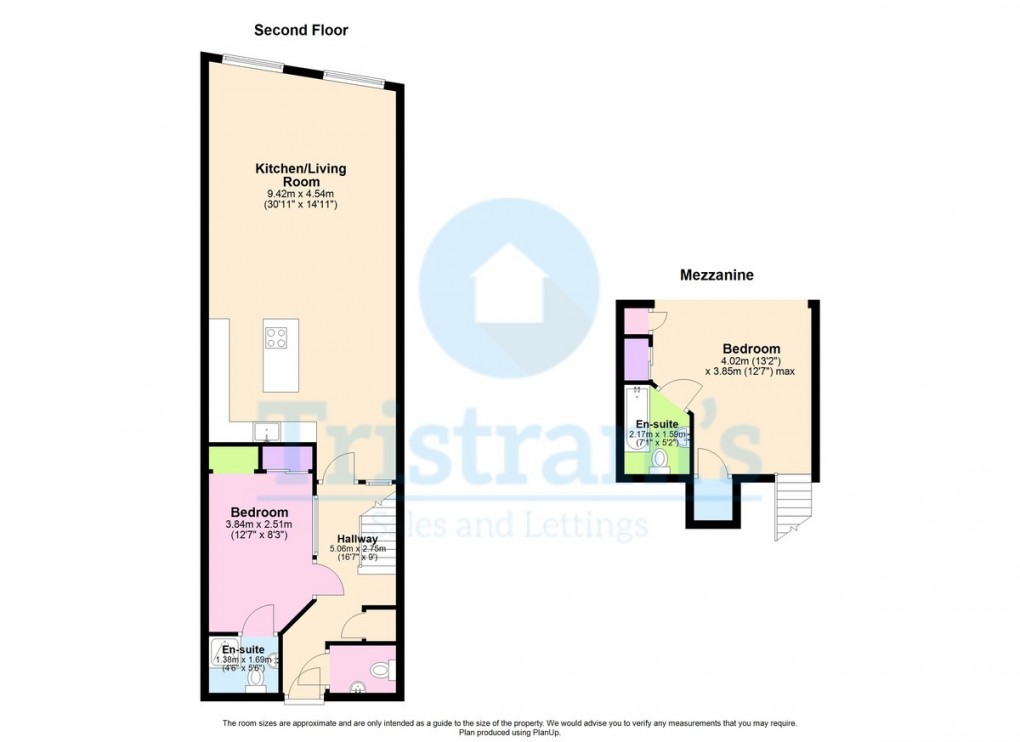Floorplan for Crusader House, Nottingham, NG1