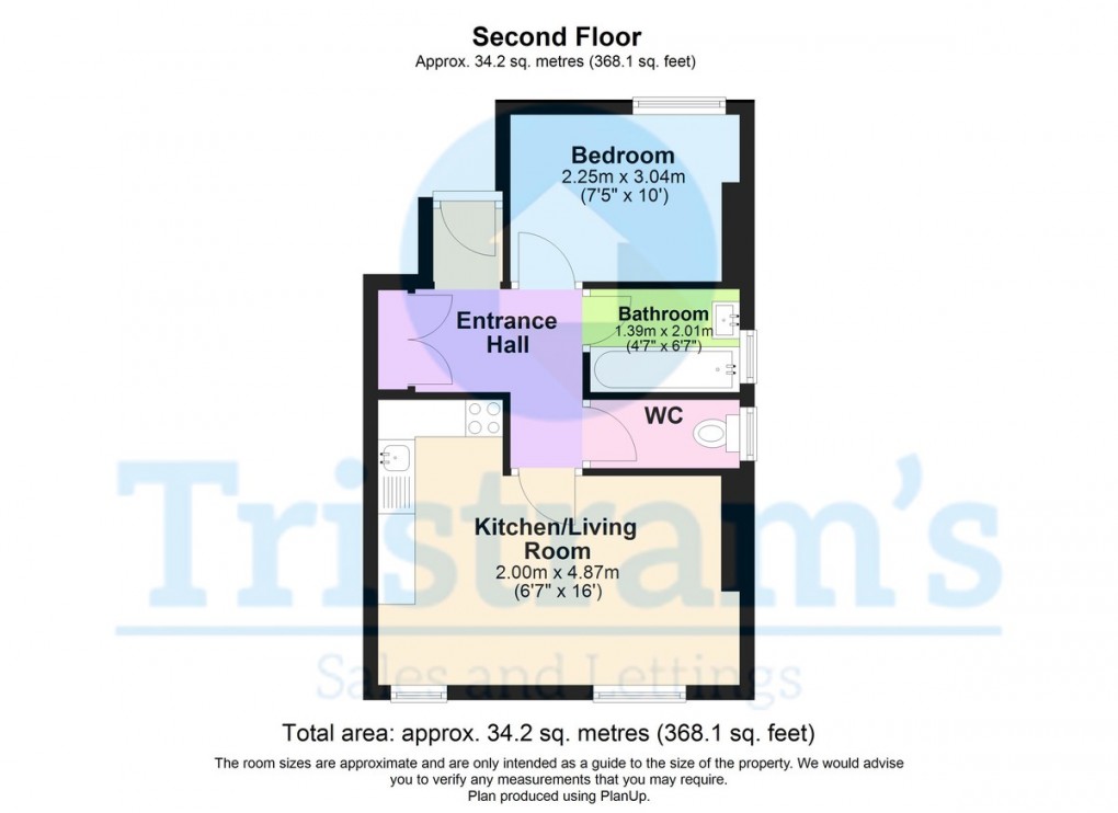 Floorplan for Burford Road, Nottingham