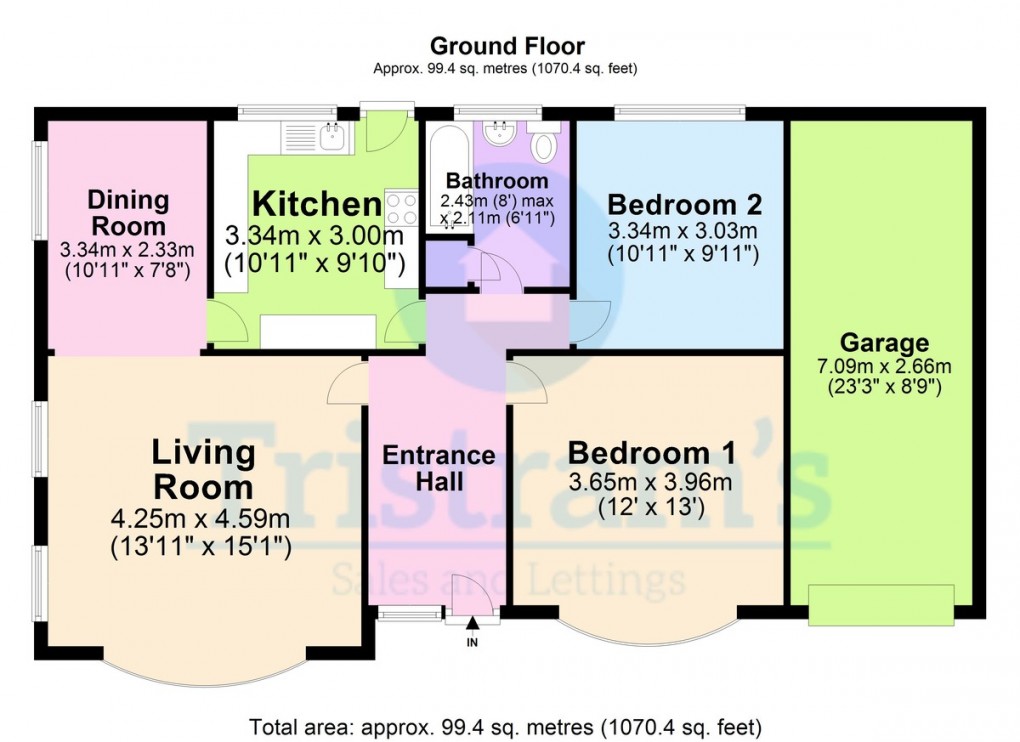 Floorplan for Normanby Road, Nottingham