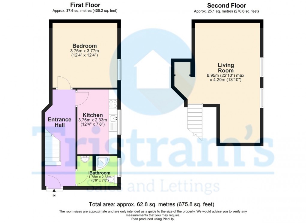 Floorplan for Derby Road, Nottingham