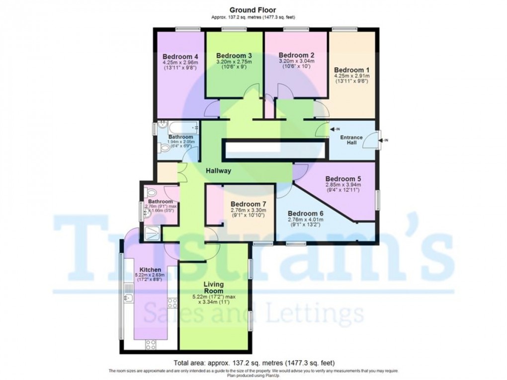 Floorplan for Annesley Grove, Arboretum