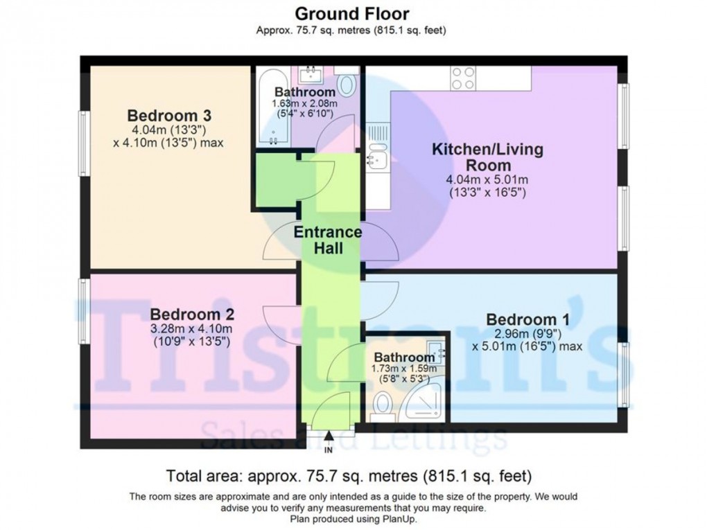 Floorplan for Jacob Lee House, City Centre