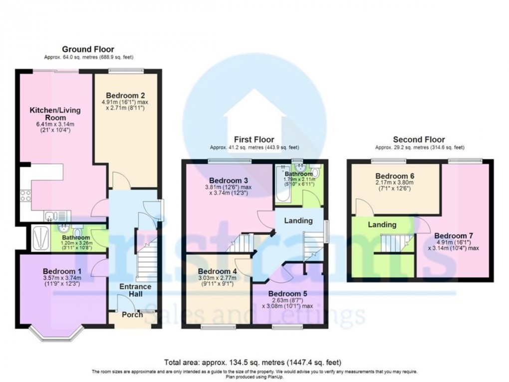 Floorplan for Rolleston Drive, The Park