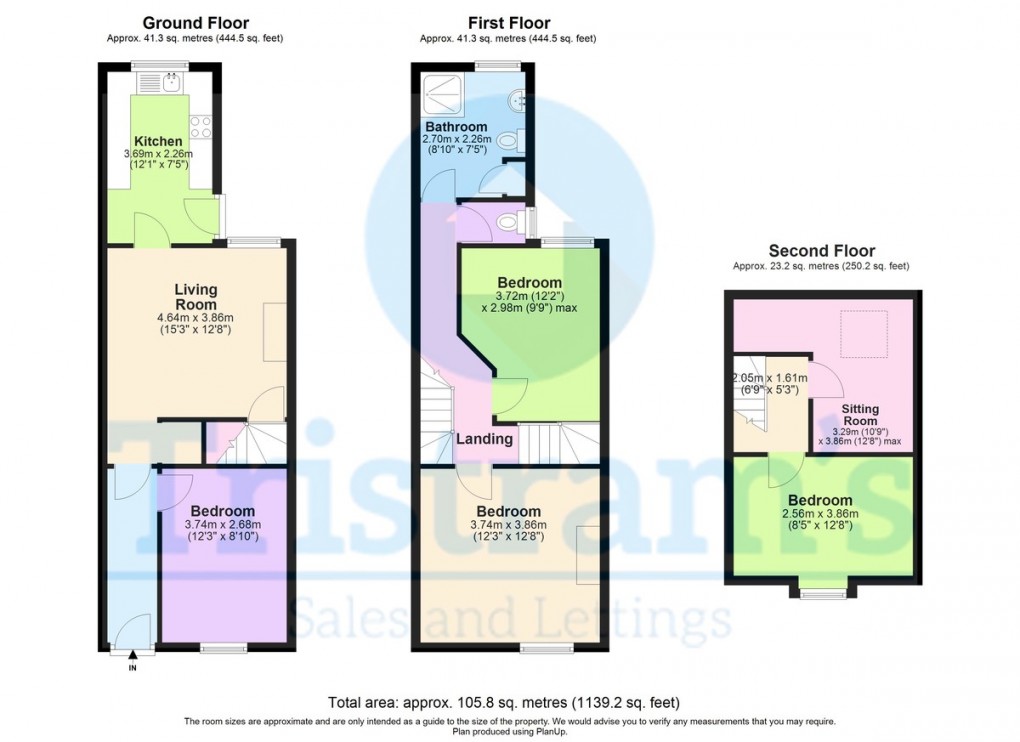Floorplan for Wilkinson Avenue, Beeston