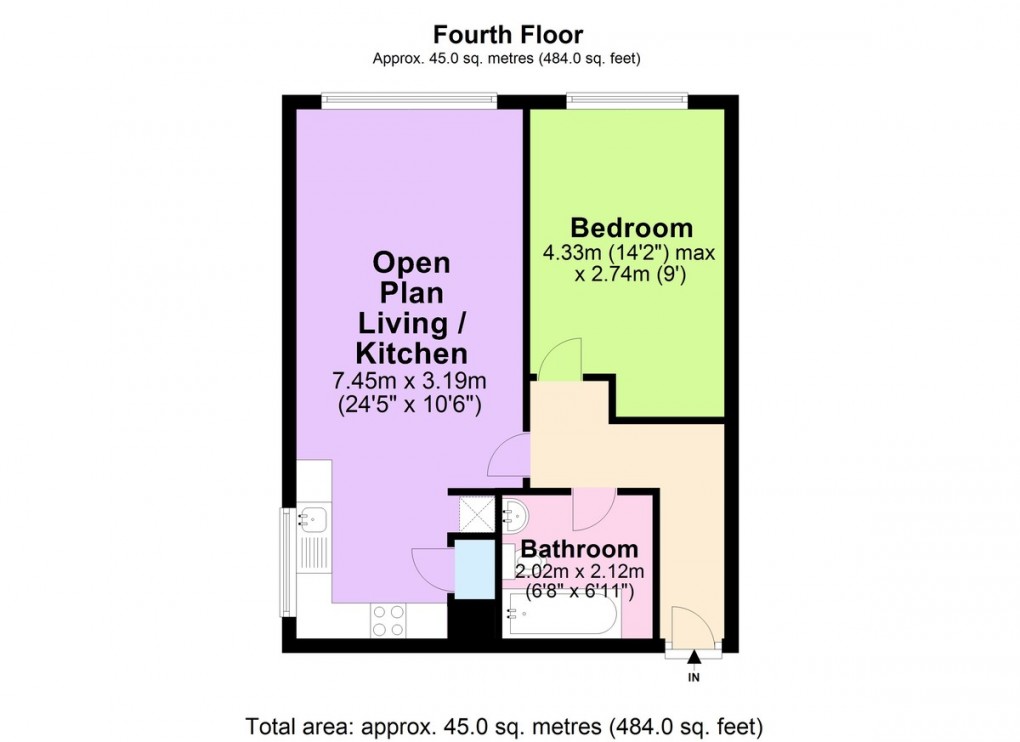 Floorplan for High Point. Nottingham