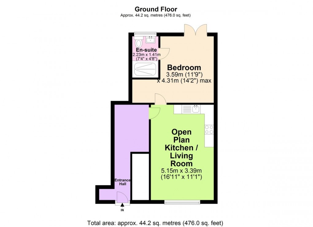Floorplan for Station Road, Beeston
