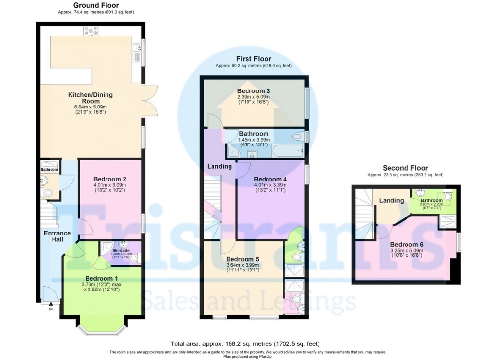 Floorplan for City Road, Dunkirk