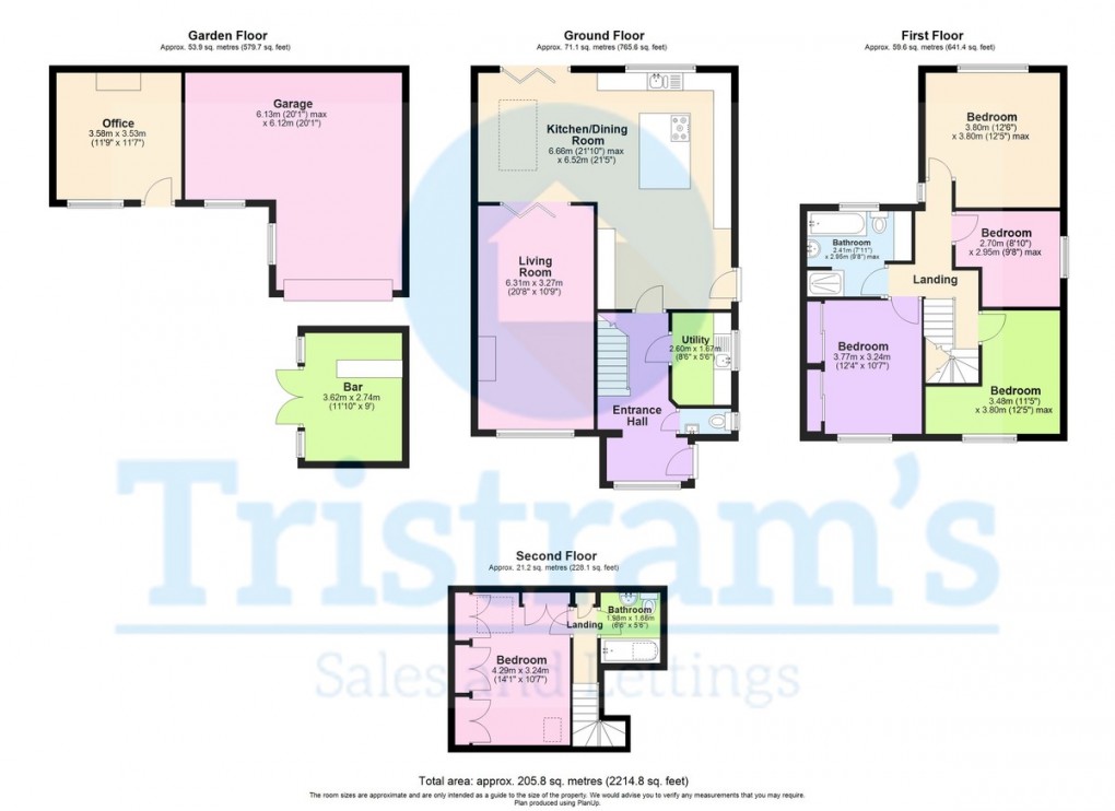 Floorplan for Sherwin Road, Stapleford