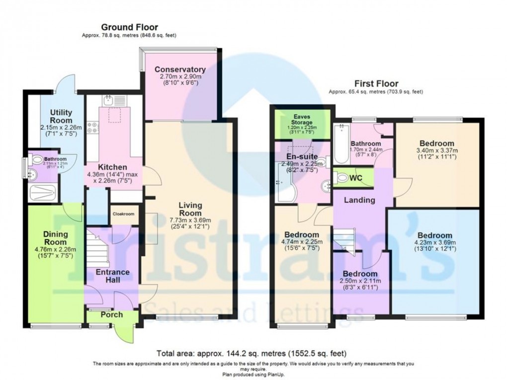 Floorplan for Valmont Road, Bramcote