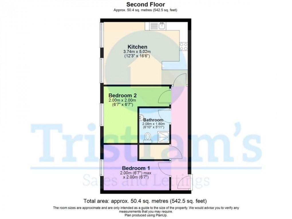 Floorplan for The Farthings, Nottingham