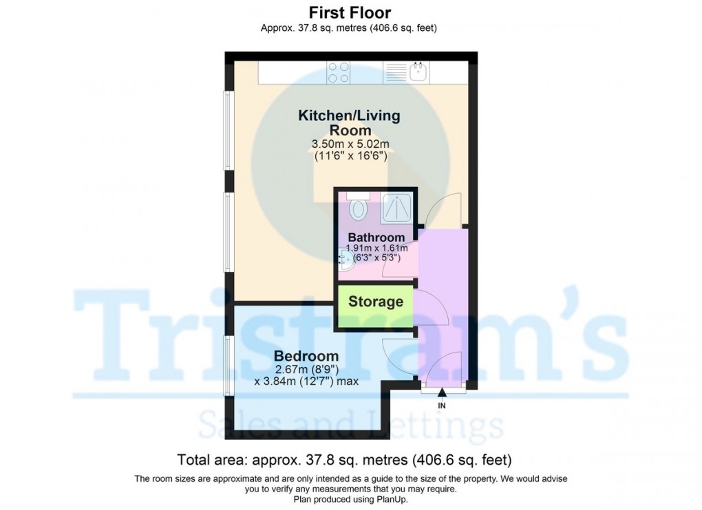 Floorplan for The Farthings, Nottingham