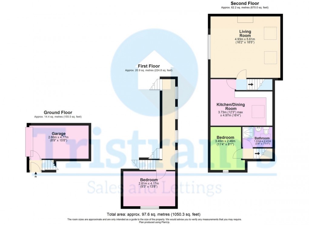 Floorplan for The Coach House, Magdala Road