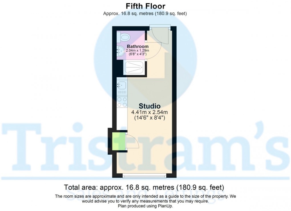 Floorplan for Maid Marian House, Hounds Gate, Nottingham