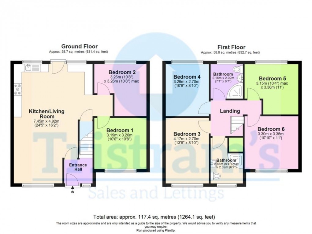 Floorplan for Swenson Avenue, Lenton