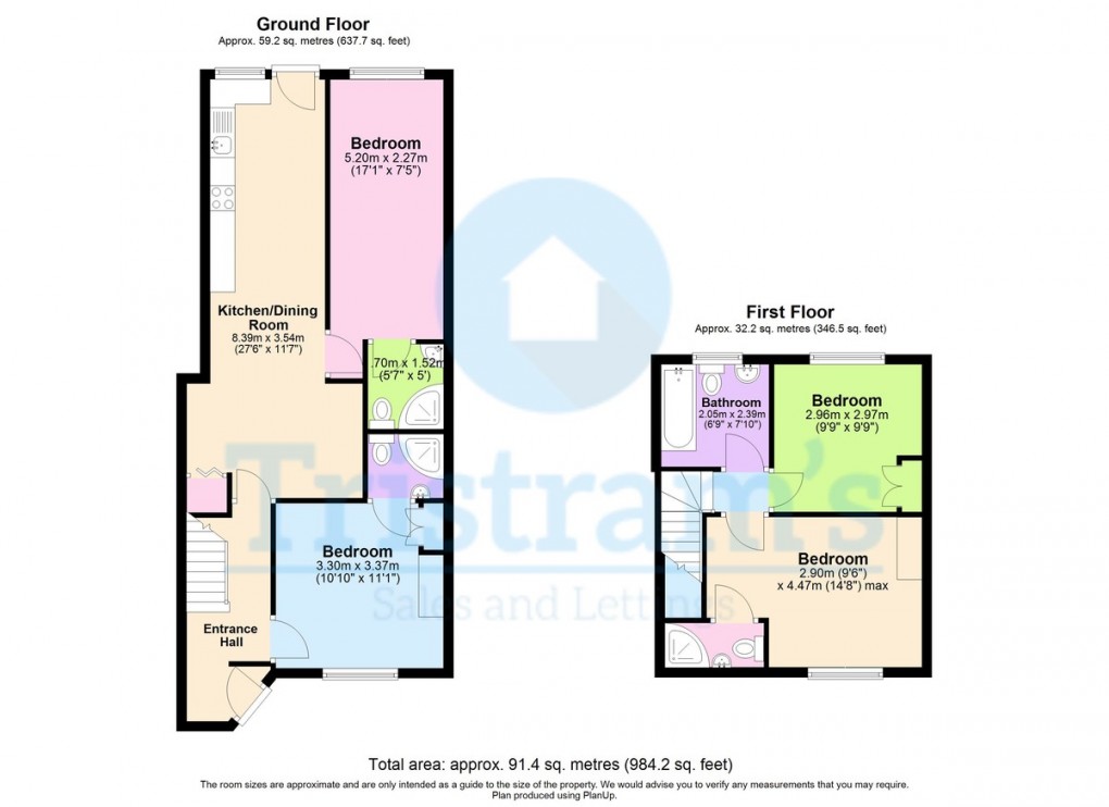 Floorplan for Western Boulevard, Wollaton