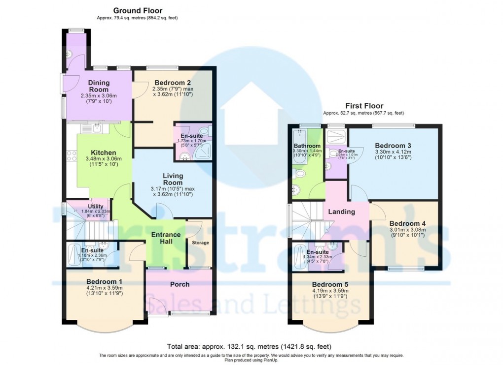 Floorplan for Western Boulevard, Nottingham