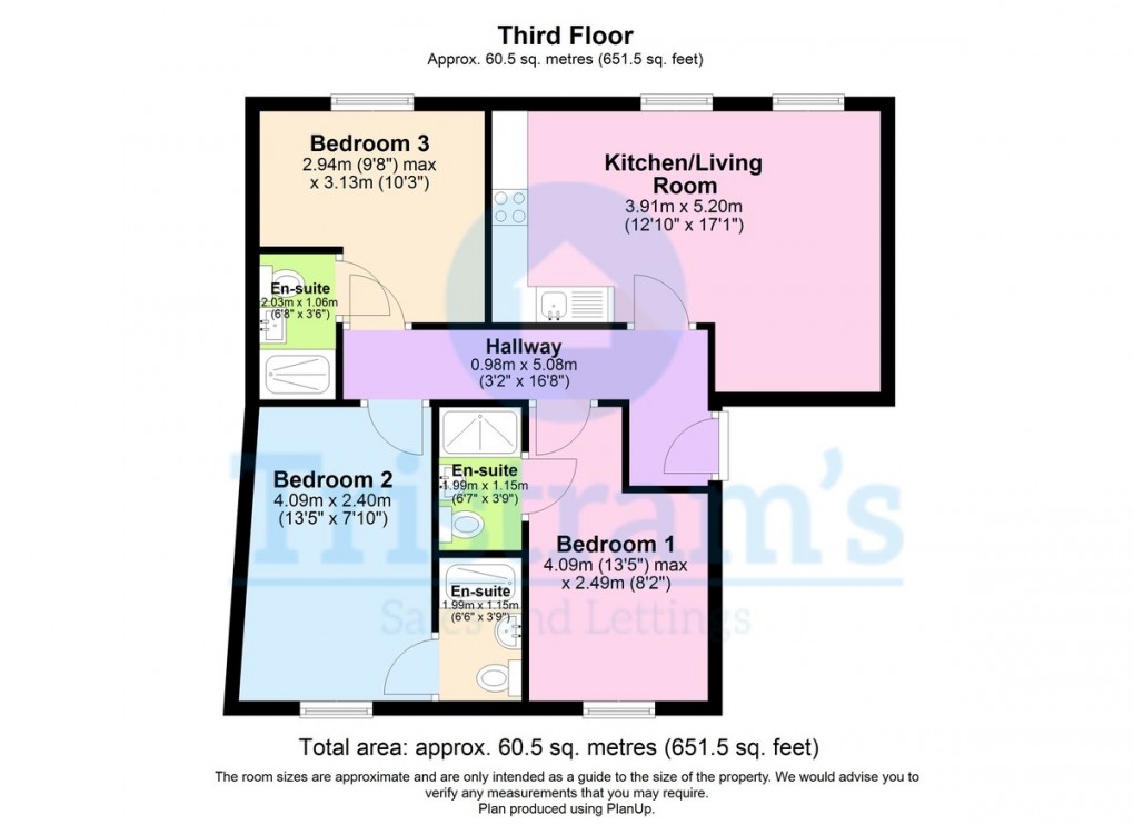 Floorplan for Derby Road, City Centre
