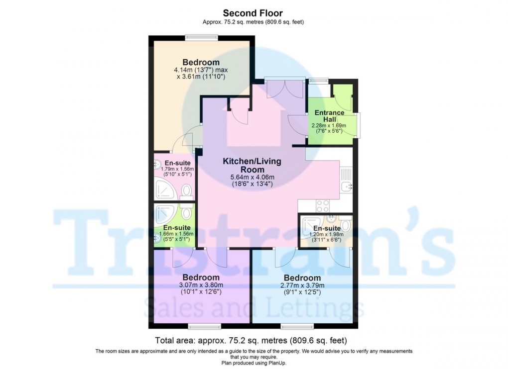 Floorplan for Derby Road, City Centre