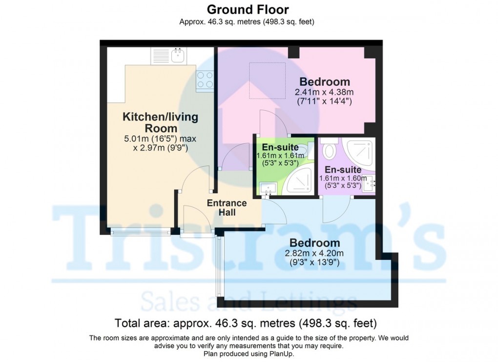 Floorplan for Park Road, The Park