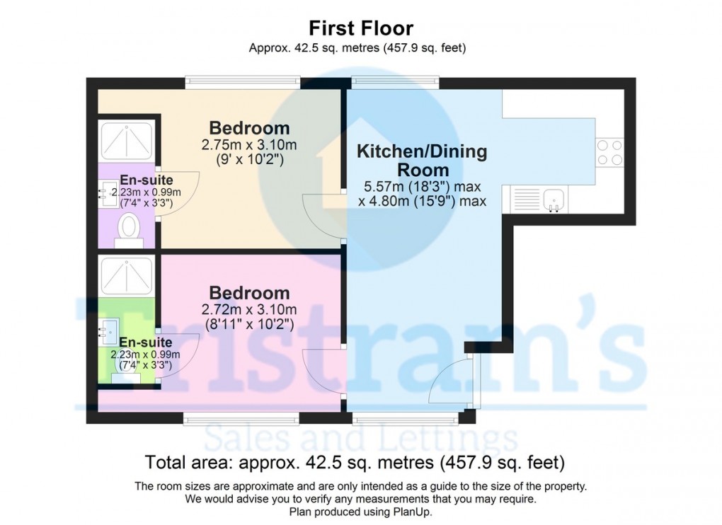 Floorplan for Park Road, The Park