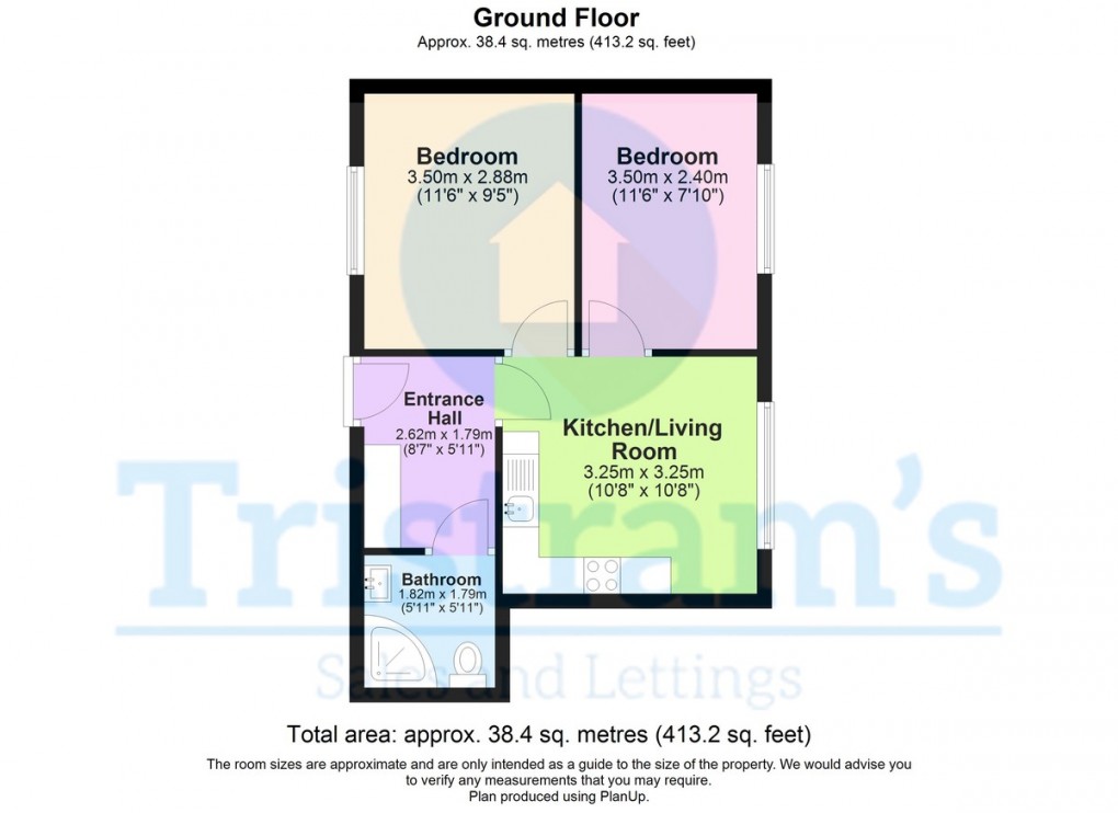 Floorplan for Park Road, The Park