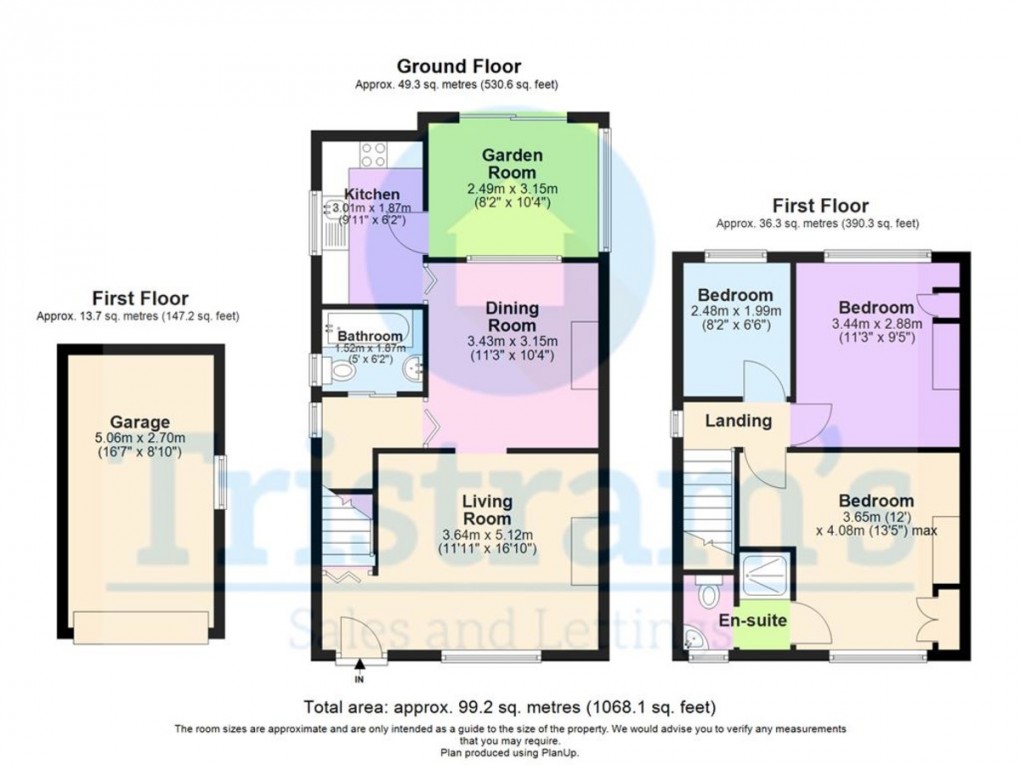 Floorplan for York Avenue, Sandiacre