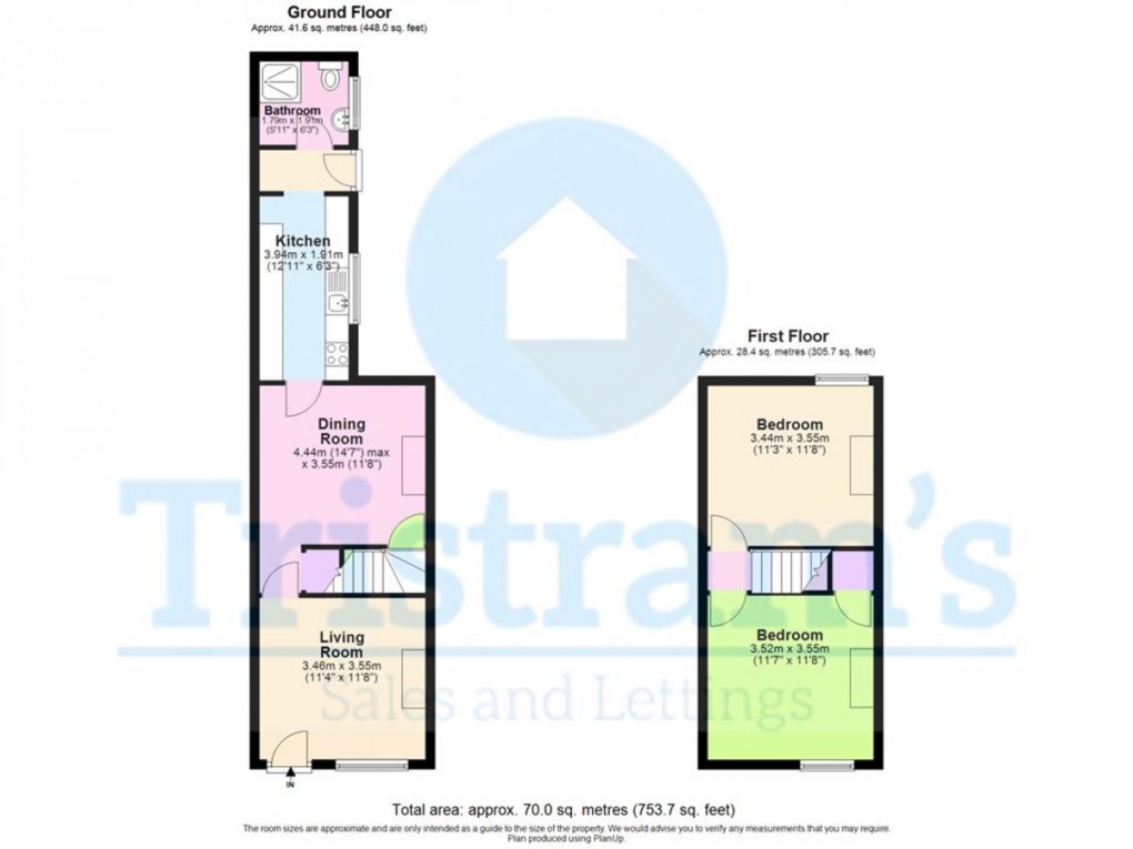 Floorplan for Warwick Street, Dunkirk