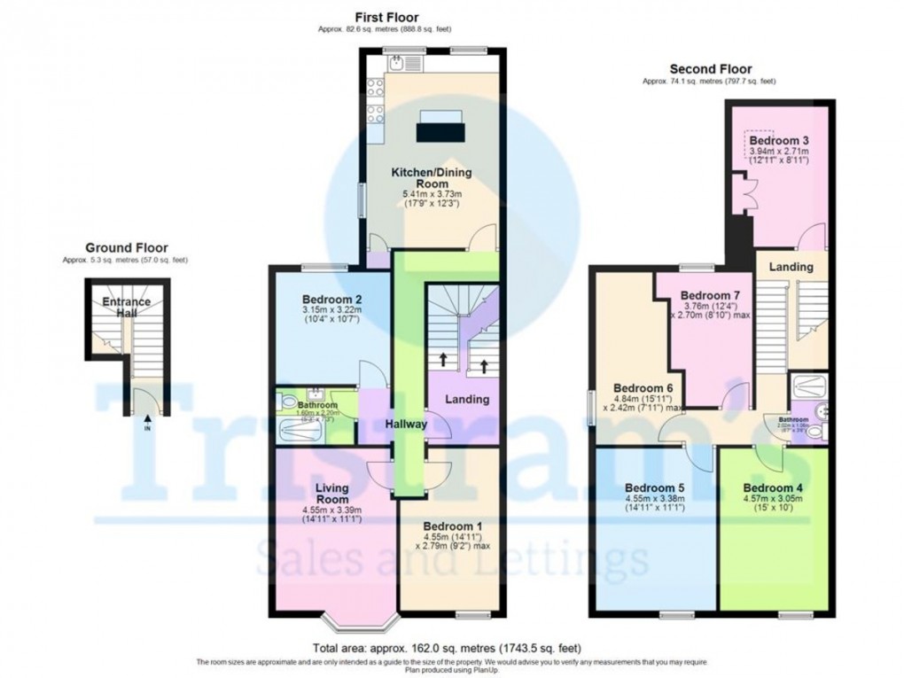 Floorplan for Waterloo Crescent, Arboretum