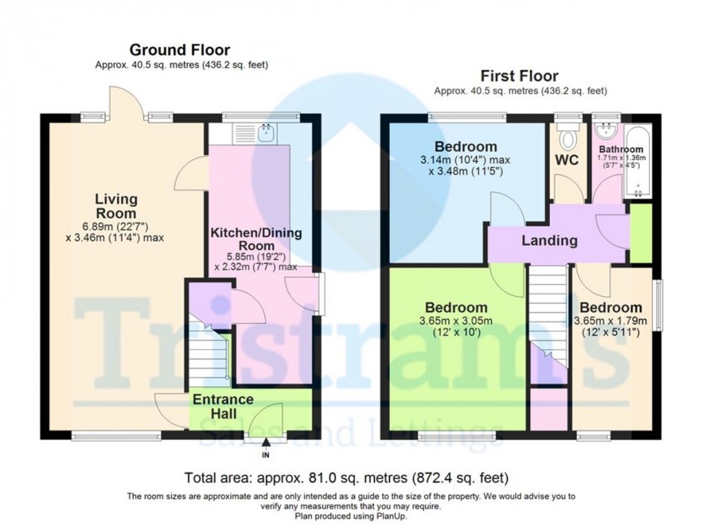 Floorplan for The Glade, Clifton