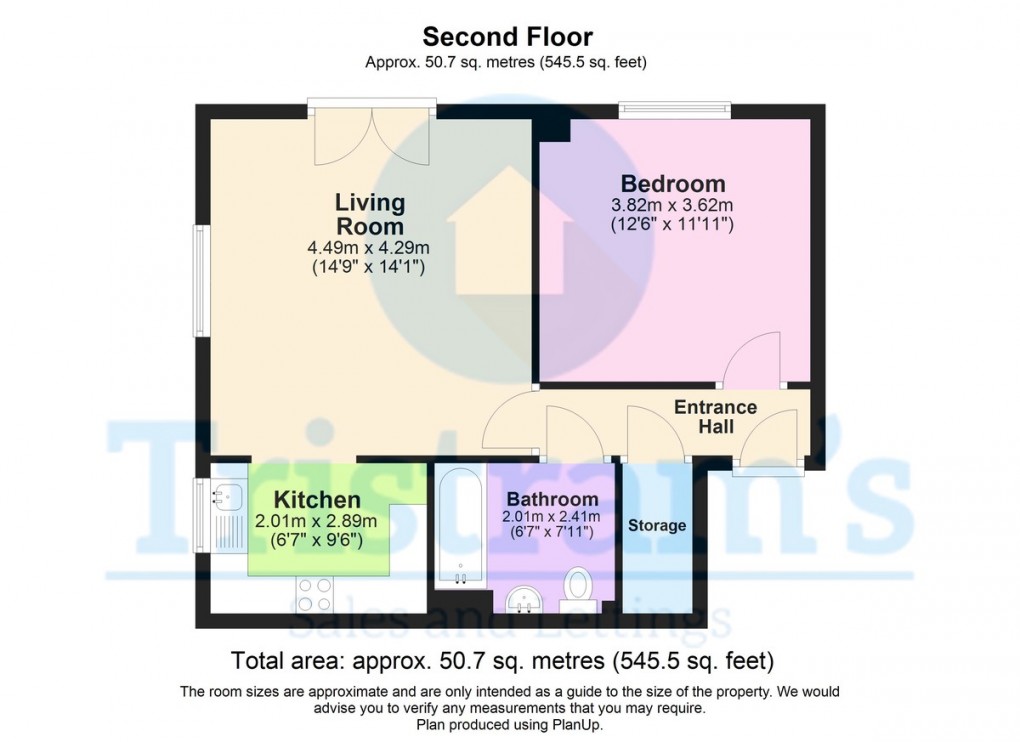 Floorplan for Hickling Close, Long Eaton