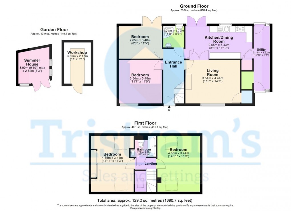 Floorplan for Dalby Square, Wollaton