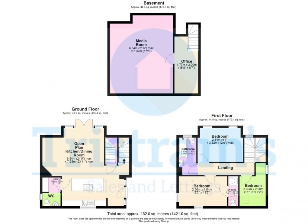 Floorplan for Cottage Walk, Wollaton