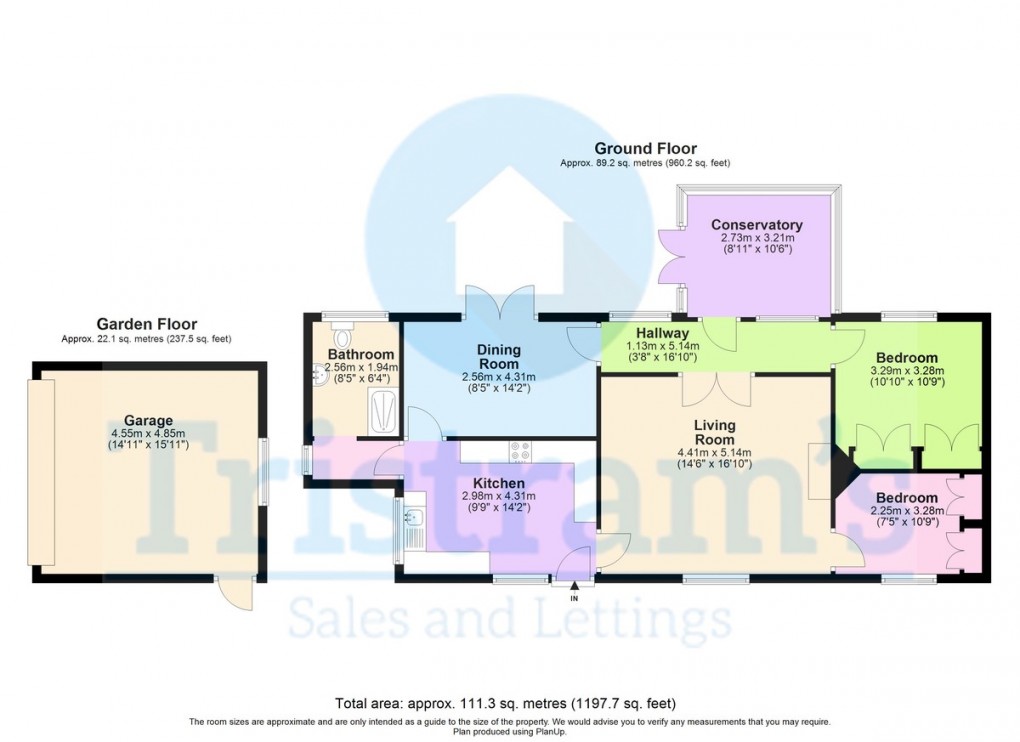 Floorplan for Derby Road, Bramcote