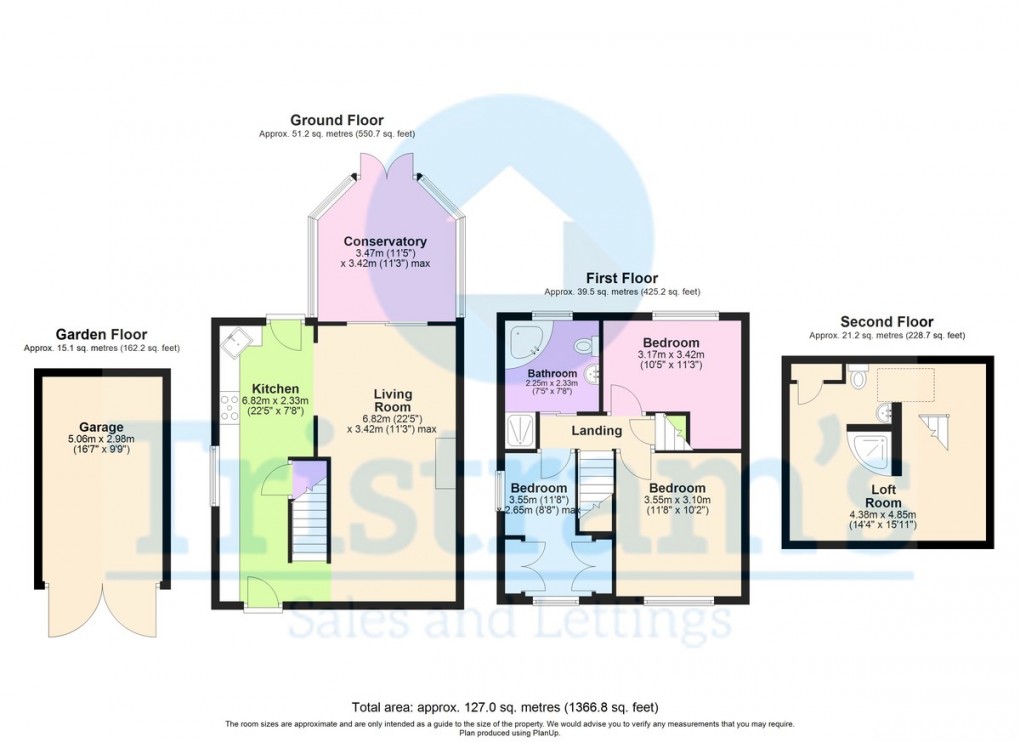 Floorplan for Bramber Grove, Clifton