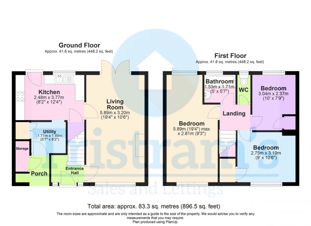 Floorplan for Longden Close, Bramcote