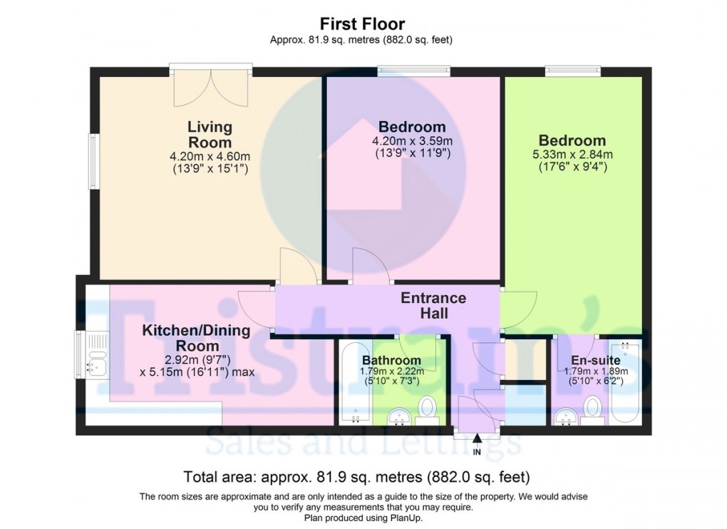 Floorplan for Manor Park Court, Derby