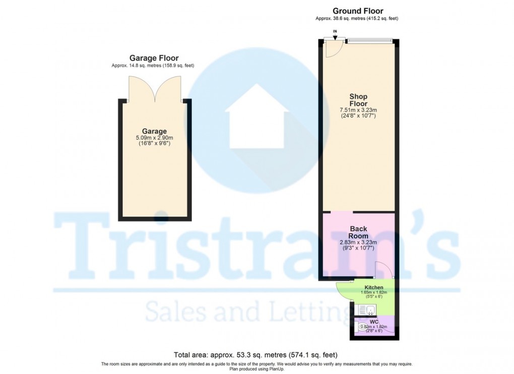 Floorplan for Long Eaton, Nottingham, Nottinghamshire