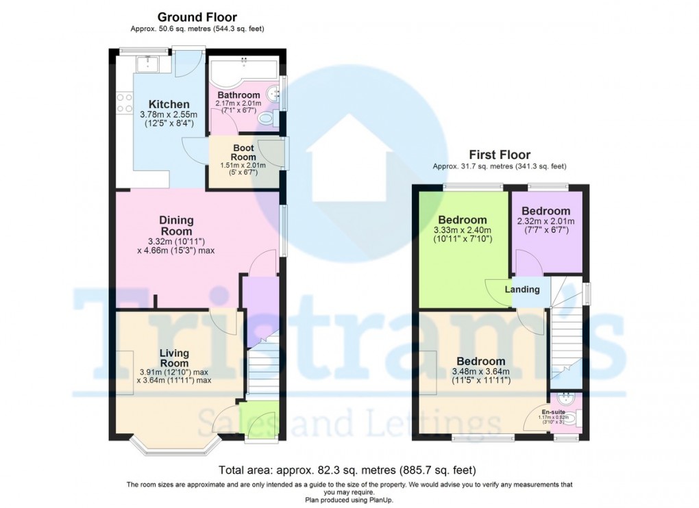 Floorplan for The Crescent, Stapleford