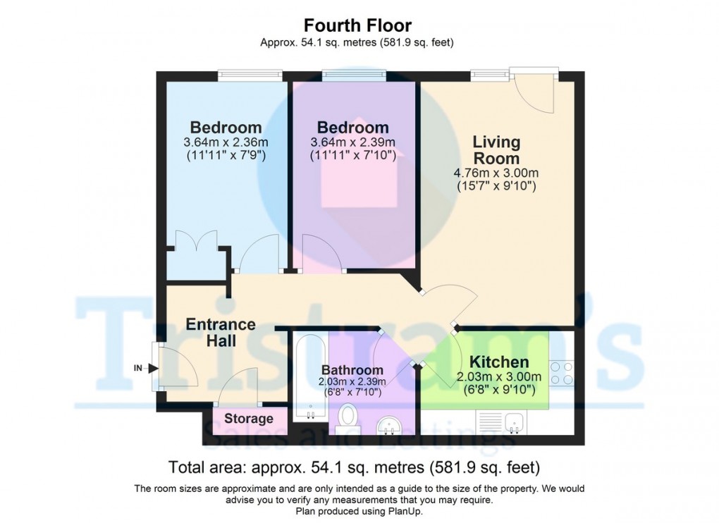 Floorplan for The Ropewalk Court, Upper College Street