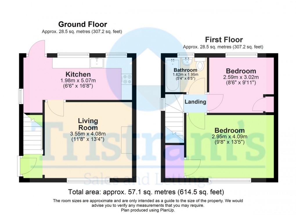 Floorplan for Aston Avenue, Beeston