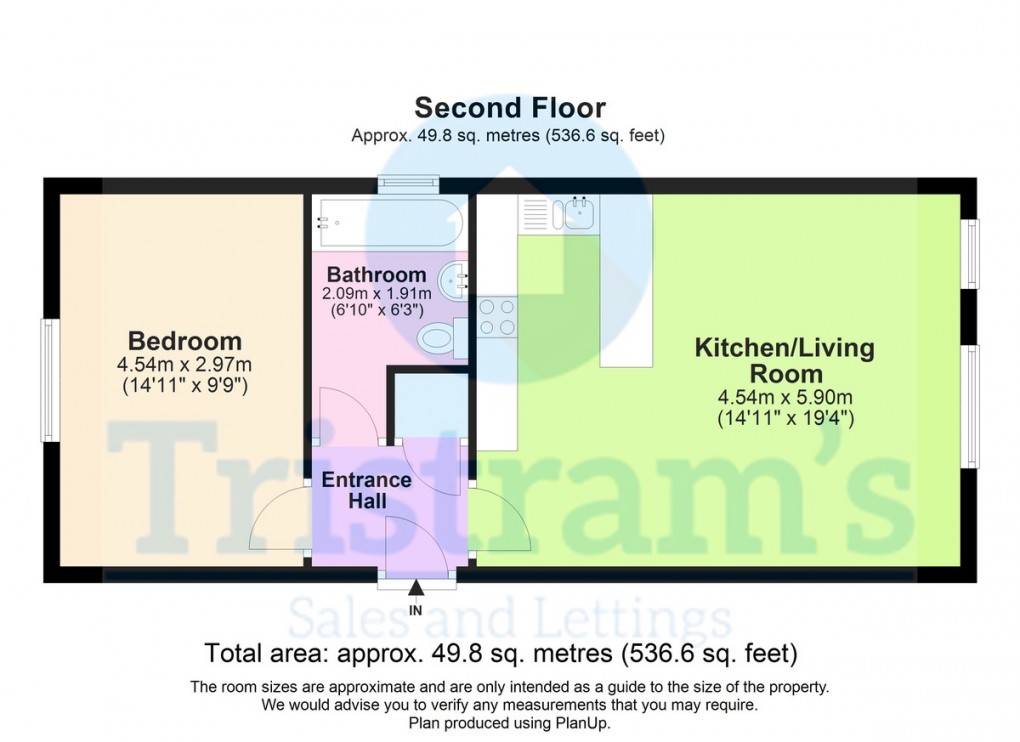 Floorplan for The Old Vicarage, Swinburne Street