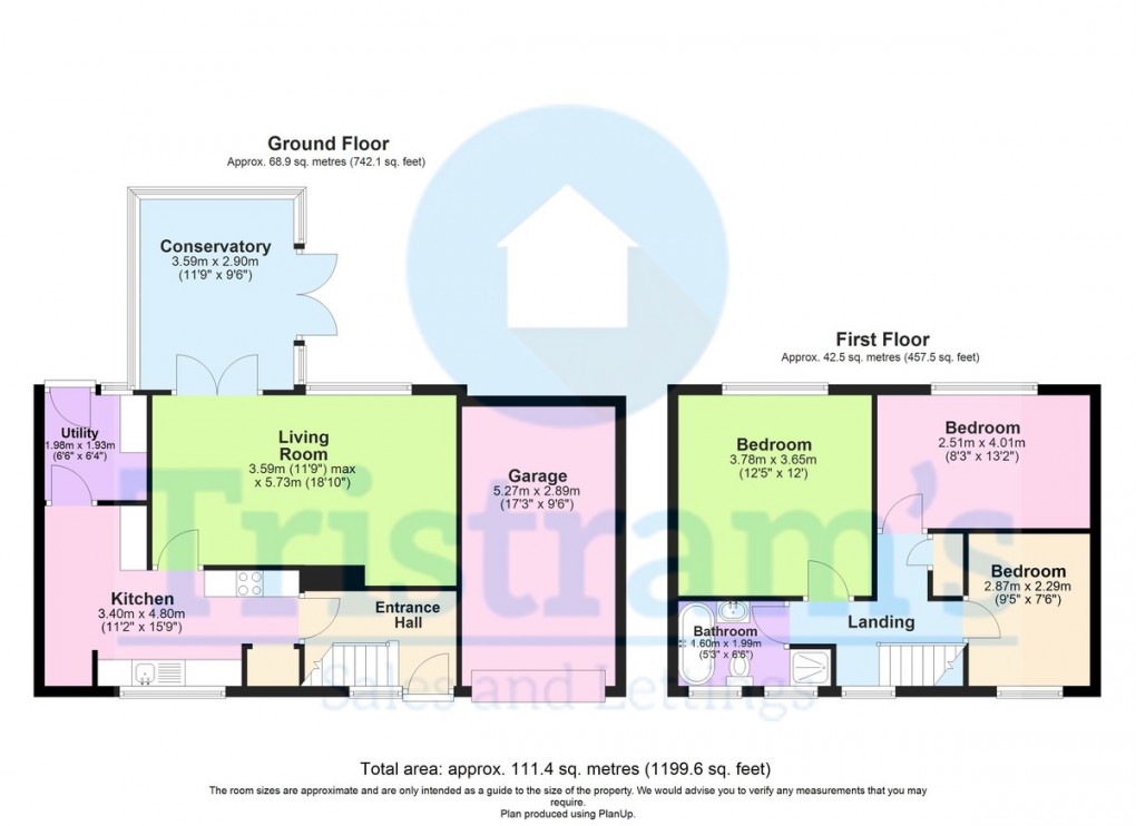 Floorplan for Mill Road, Stapleford